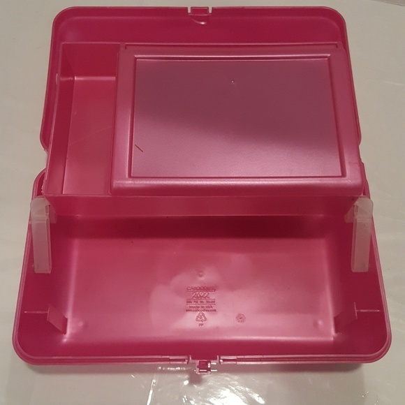 Caboodles Pink Make up Case no closure lock - Picture 5 of 8